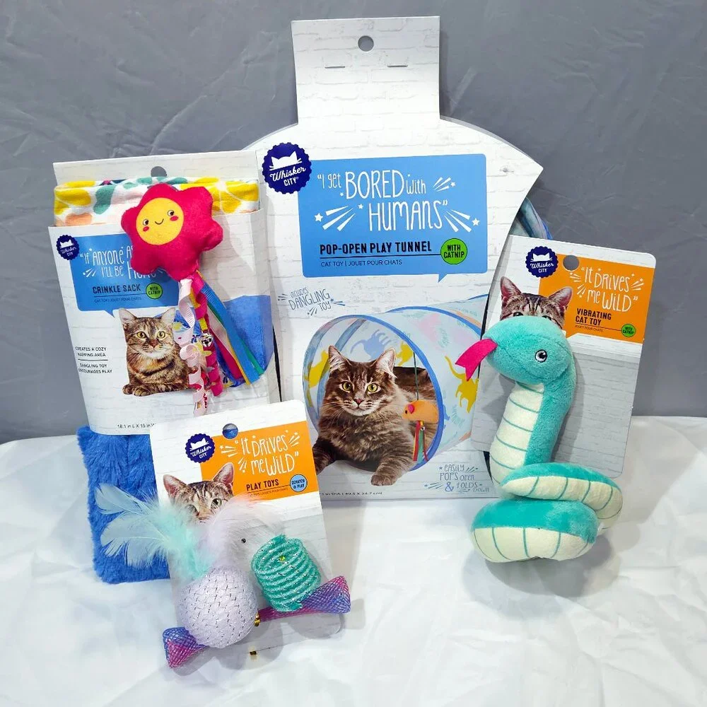 Whisker City Cat Toy BUNDLE #2 (New, hasn't ever been used!)